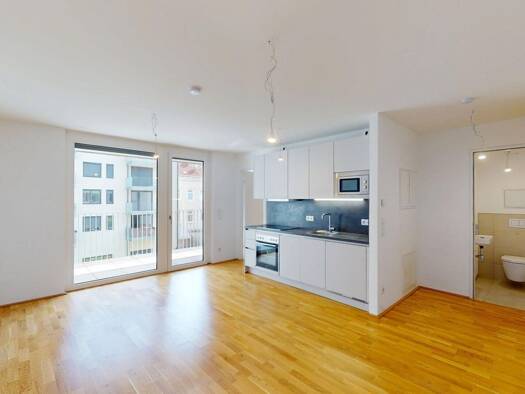 Wohnung zur Miete 759 € 2 Zimmer 42,1 m² 3. Geschoss frei ab sofort Columbusgasse Wien 1100