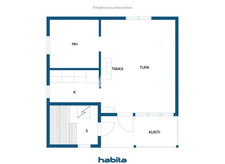 Haus zum Kauf 69.500 € 2 Zimmer 34 m² 2.960 m² Grundstück Keitaintie 11 Pälkäne 14960