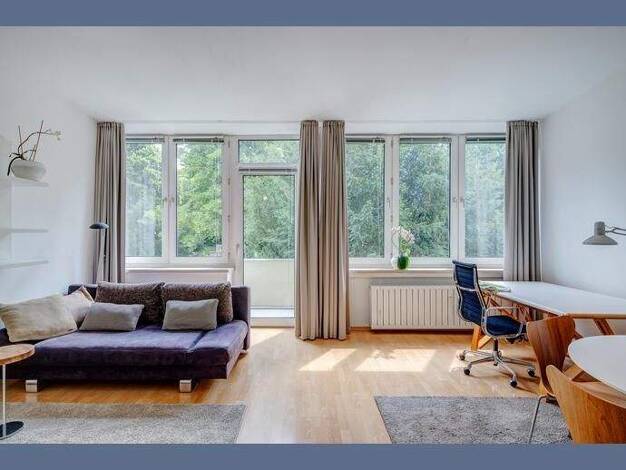 Wohnung zur Miete Wohnen auf Zeit 1.650 € 1 Zimmer 48 m² frei ab 01.02.2026 Bogenhausen München 81677