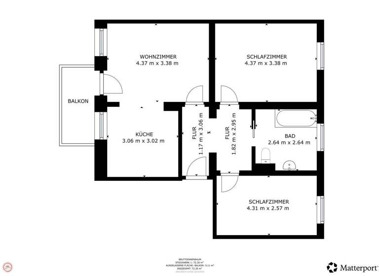 Wohnung zum Kauf 160.000 € 3 Zimmer 62 m² Sassnitz 18546