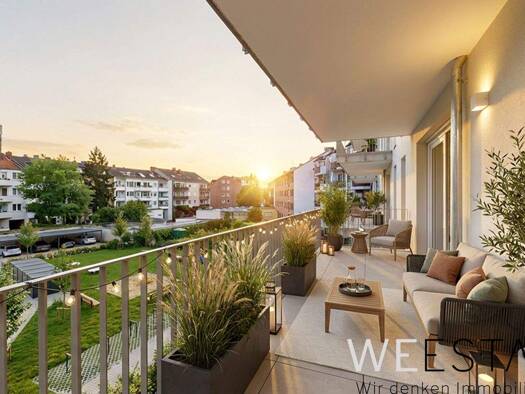 Wohnung zur Miete - Erstbezug 1.830 € 3 Zimmer 107,8 m² 2. Geschoss Eller Düsseldorf 40229