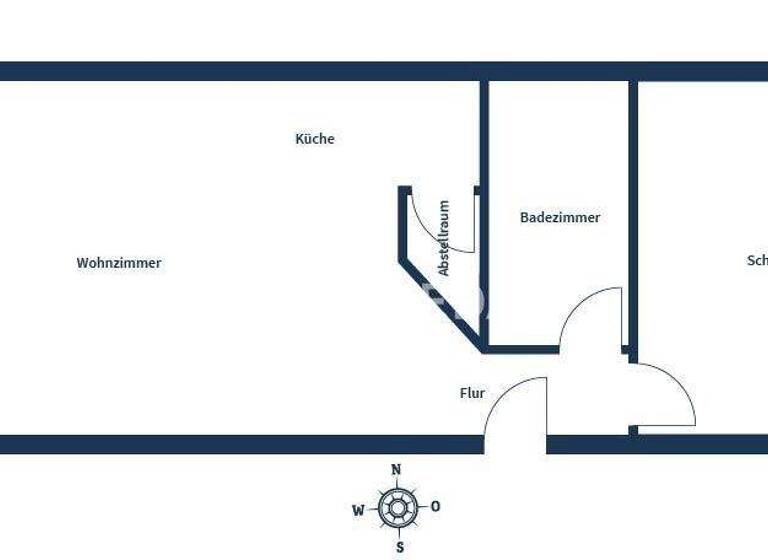 Wohnung zum Kauf 125.000 € 2 Zimmer 65,5 m² 1. Geschoss Beucha 04824