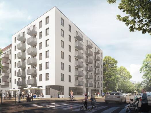 Wohnung zur Miete - Erstbezug 634 € 1 Zimmer 42,1 m² 6. Geschoss frei ab 16.11.2026 Reinickendorfer Straße Gesundbrunnen Mitte 13357