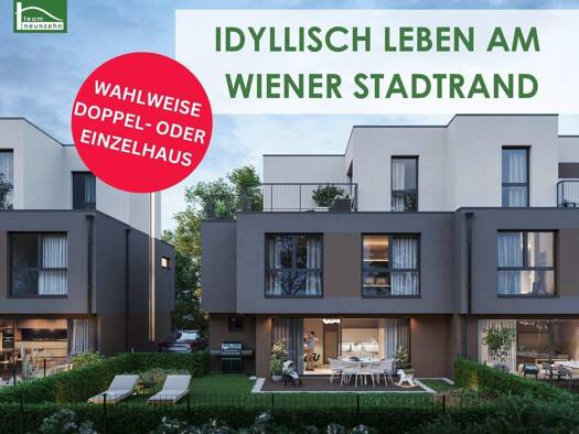 Doppelhaushälfte zum Kauf - Erstbezug 649.000 € 5 Zimmer 120,4 m² Tauschinskygasse 78 Wien 1220