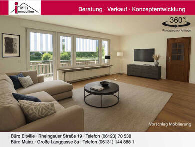 Wohnung zum Kauf 320.000 € 3 Zimmer 93 m² 1. Geschoss Hattenheim Eltville am Rhein 65347