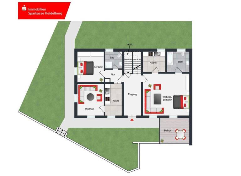 Mehrfamilienhaus zum Kauf 895.000 € 12 Zimmer 249 m² 367 m² Grundstück Ziegelhausen Heidelberg 69118