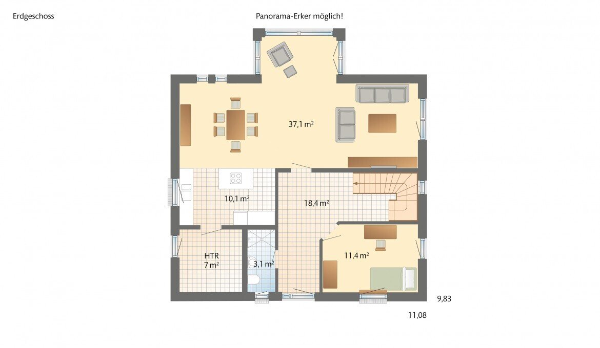 Einfamilienhaus zum Kauf provisionsfrei 471.890 € 5 Zimmer 171 m²<br/>Wohnfläche 591 m²<br/>Grundstück Ulmen Ulmen 56766