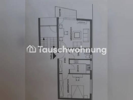 Wohnung zur Miete Tauschwohnung 680 € 2 Zimmer 54 m² EG Nippes Nippes 50733