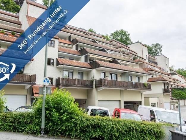 Wohnung zur Miete 550 € 1,5 Zimmer 40,6 m² 2. Geschoss frei ab sofort Fuchsbauerweg 69 Haidenhof-Süd Passau 94036