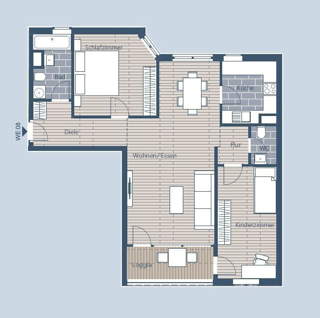 Wohnung zum Kauf provisionsfrei 250.000 € 3 Zimmer 76 m²<br/>Wohnfläche 1.<br/>Geschoss Lindenau Leipzig 04177