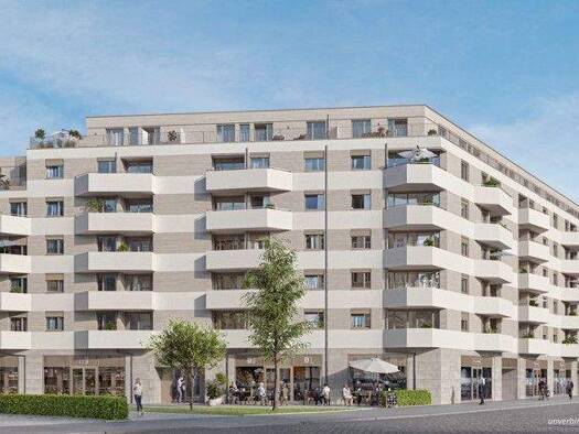 Wohnung zur Miete 723 € 1,5 Zimmer 44,2 m² 3. Geschoss Johann-Eck-Straße 4 Neustadt-Neuschönefeld Leipzig 04315
