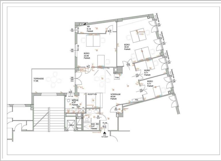 Wohnung zum Kauf 3.025.000 € 5 Zimmer 137,5 m² 2. Geschoss Wien 1010
