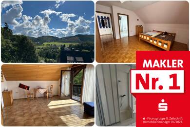 Wohnung zum Kauf 94.000 € 2 Zimmer 56,1 m² Dachgeschoss Bad Laasphe Bad Laasphe 57334