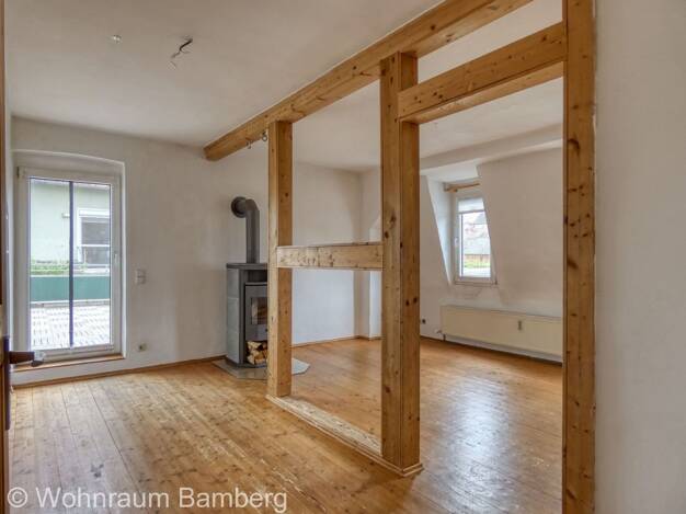 Loft zur Miete 850 € 4 Zimmer 100 m² 1. Geschoss Memmelsdorfer Straße 24a Heiliggrabkirche Bamberg 96052