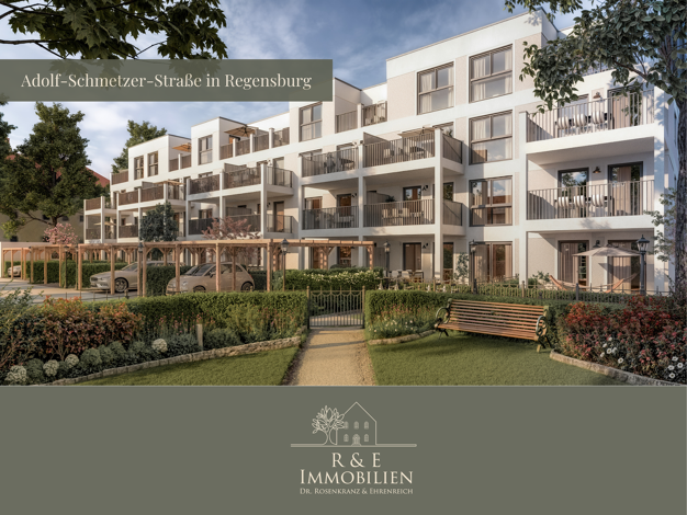 Wohnung zum Kauf - Erstbezug provisionsfrei 654.900 € 3 Zimmer 89,6 m² 3. Geschoss Adolf-Schmetzer-Straße 50 Ostenviertel Regensburg 93055