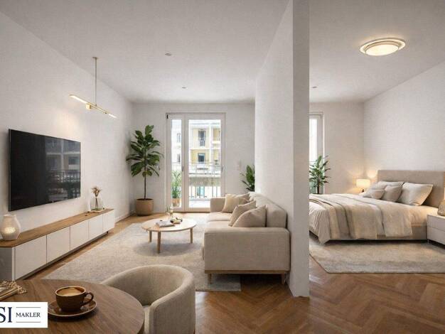 Wohnung zum Kauf - Erstbezug 377.000 € 1,5 Zimmer 34,8 m² 6. Geschoss Obere Donaustraße 23 Wien 1020