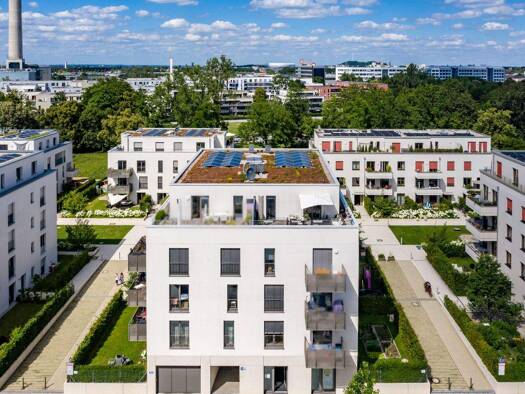 Penthouse zur Miete 3.030 € 4 Zimmer 105,7 m² 4. Geschoss frei ab 01.02.2026 Gertrud-Grunow-Str. 26 Schwabing-Freimann München 80807