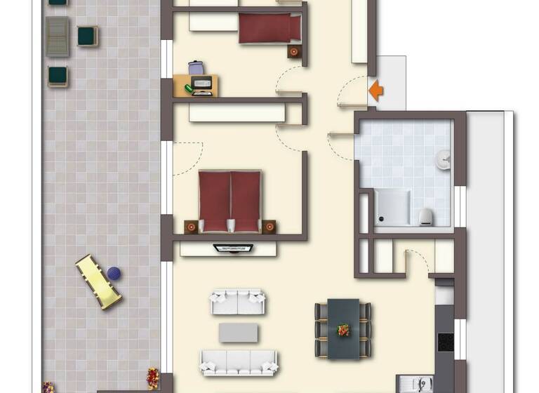 Penthouse zum Kauf 649.000 € 4 Zimmer 135,9 m² Bahlingen am Kaiserstuhl 79353