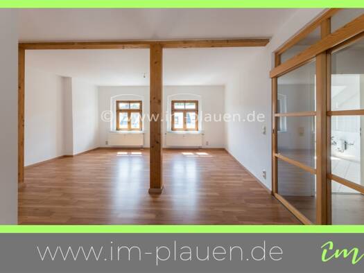 Wohnung zur Miete 440 € 3 Zimmer 77 m² 3. Geschoss frei ab sofort Waldstraße 1 Ostvorstadt Plauen 08527
