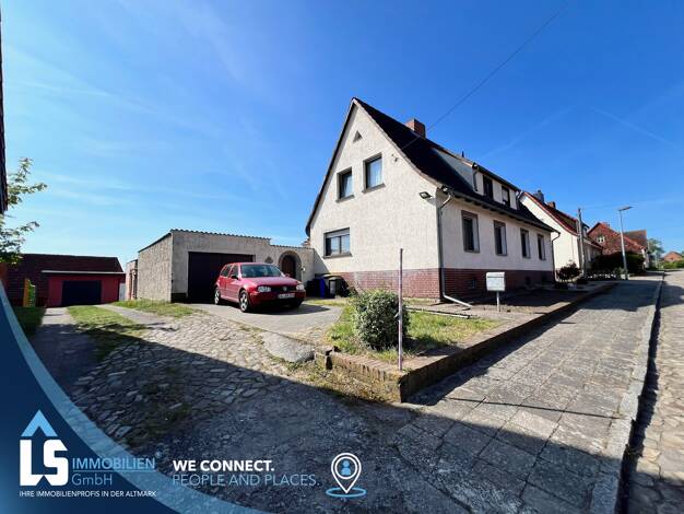 Doppelhaushälfte zum Kauf 85.000 € 4 Zimmer 97,4 m² 360 m² Grundstück Derben Elbe-Parey 39317