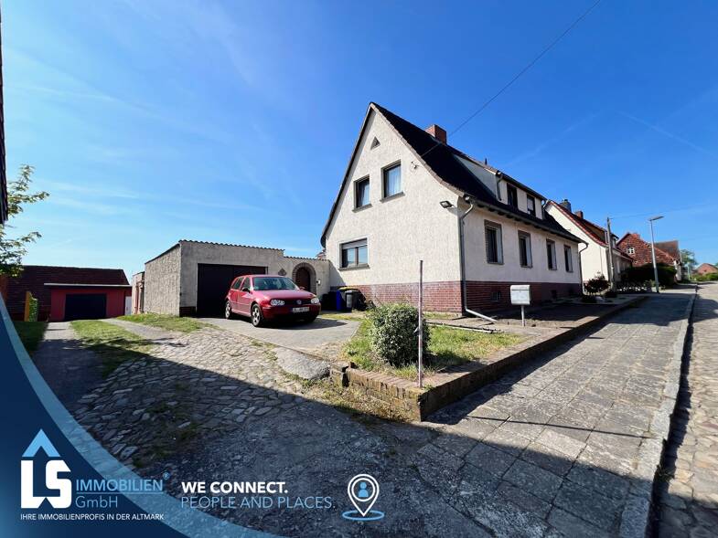 Doppelhaushälfte zum Kauf 85.000 € 4 Zimmer 97,4 m² 360 m² Grundstück Derben Elbe-Parey 39317