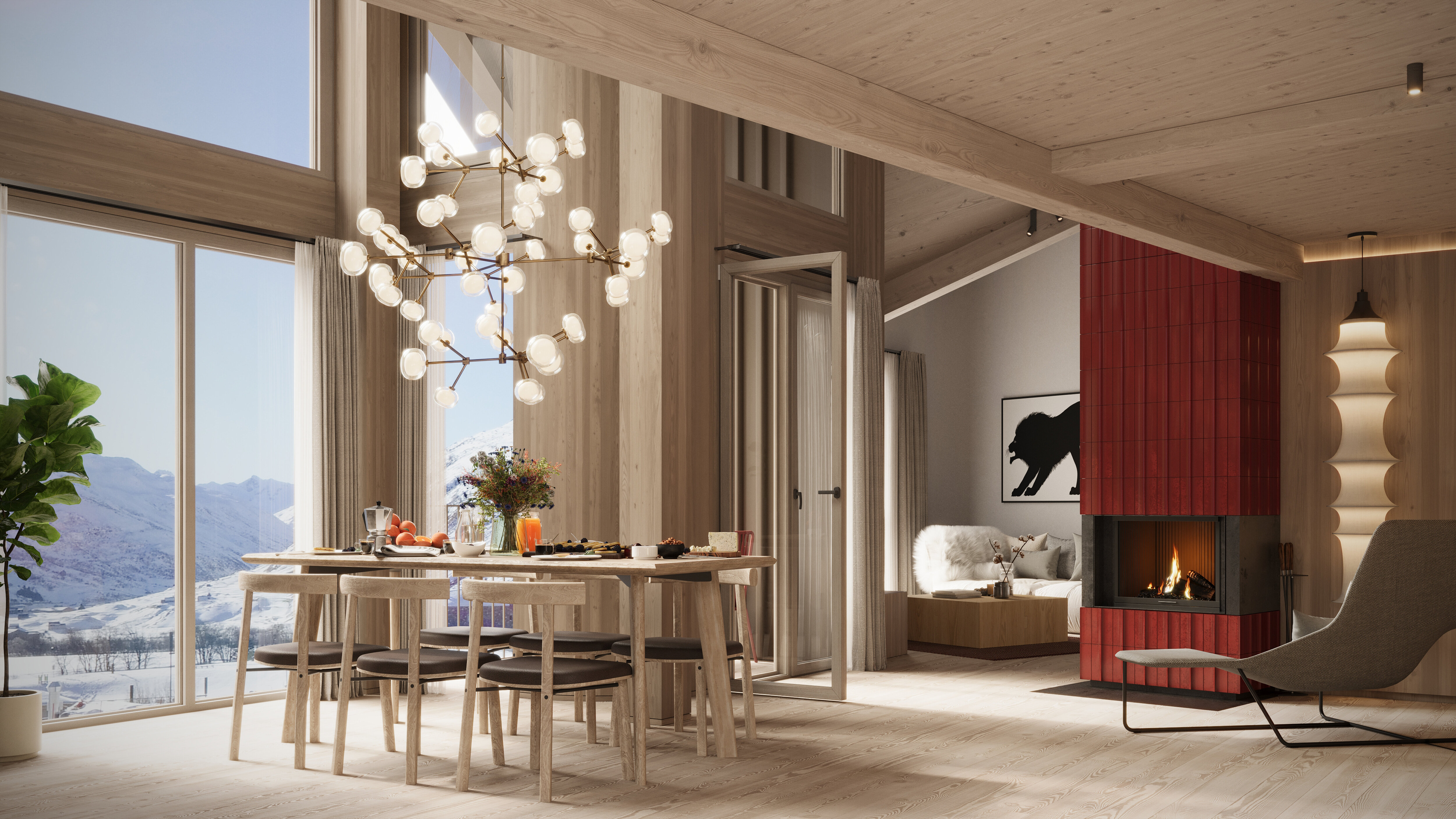 Penthouse zum Kauf 3.460.450 € 5,5 Zimmer 142,8 m²<br/>Wohnfläche Furkagasse 6 Andermatt 6490