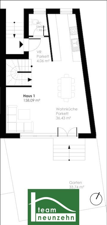 Haus zum Kauf 524.000 € 6 Zimmer 158,5 m²<br/>Wohnfläche Hauptstraße 27 Achau 2481