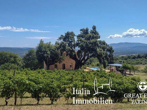 Bauernhaus zum Kauf 1.300.000 € 7 Zimmer 188 m² 50.000 m² Grundstück Roccastrada 58036