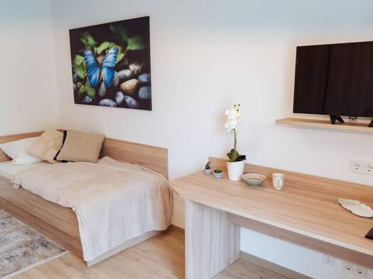 Wohnung zur Miete - Erstbezug 520 € 2 Zimmer 52,1 m² EG frei ab sofort Deggendorf Deggendorf 94469