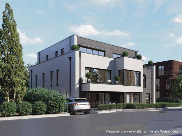 Wohnung zum Kauf - Neubau provisionsfrei 491.000 € 2 Zimmer 64,1 m² 2. Geschoss Im Lohauser Feld 39 Lohausen Düsseldorf 40474