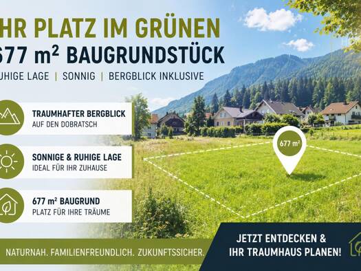 Grundstück zum Kauf 50.775 € 677 m² Grundstück Bad Bleiberg 9530