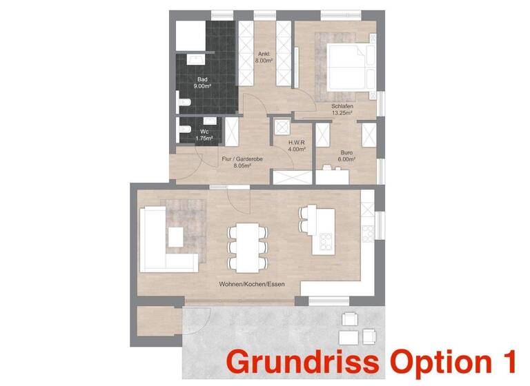 Wohnung zum Kauf - Erstbezug provisionsfrei 364.000 € 104 m² 1. Geschoss frei ab sofort Schinkestraße 64 Holsen Bünde 32257