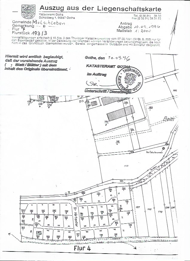 Wohnung zum Kauf provisionsfrei 295.000 € 4 Zimmer 110 m²<br/>Wohnfläche 1.<br/>Geschoss ab sofort<br/>Verfügbarkeit Hirtentor 30 Molschleben 99869