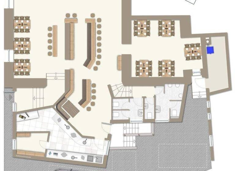 Restaurant zur Miete 1.800 € 165 m² Gastrofläche Biberach Biberach an der Riß 88400