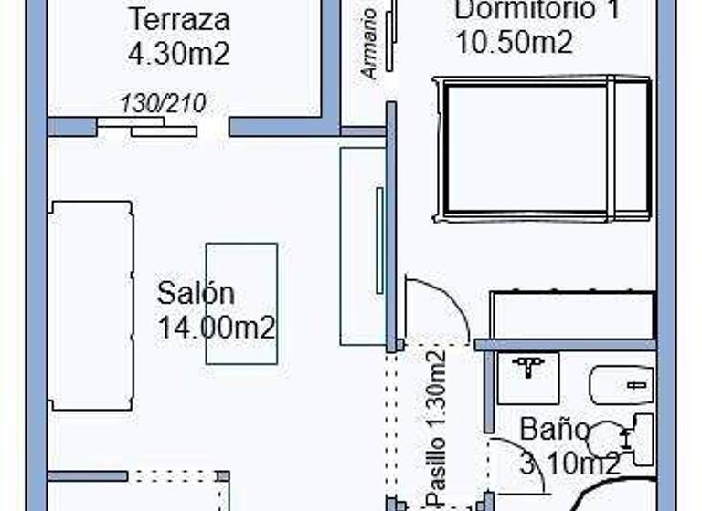 Studio zum Kauf provisionsfrei 124.999 € 3 Zimmer 55 m² SAN LUIS, 1 Torrevieja 03181