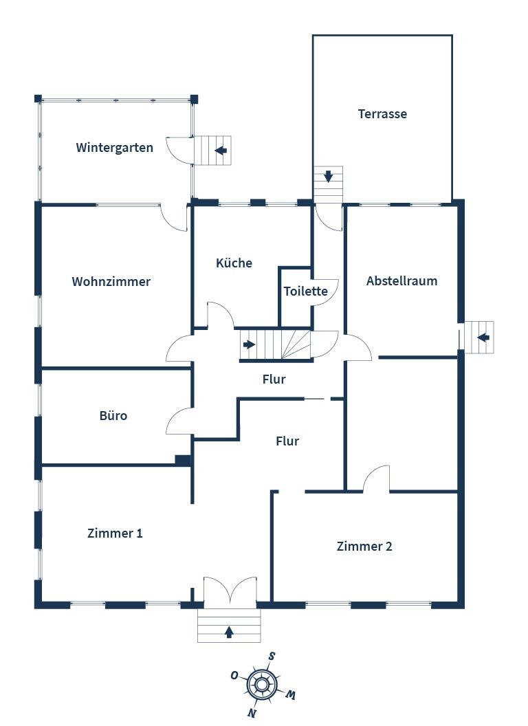 Einfamilienhaus zum Kauf 295.000 € 10 Zimmer 250 m²<br/>Wohnfläche 3.800 m²<br/>Grundstück Wallenbrück Spenge 32139