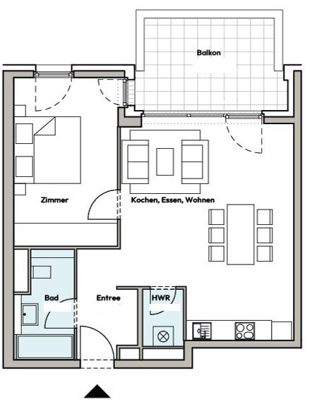 Wohnung zur Miete 1.552 € 2 Zimmer 66,1 m²<br/>Wohnfläche 5.<br/>Geschoss 16.01.2025<br/>Verfügbarkeit Gutleutstraße 289 Gutleutviertel Frankfurt-Gutleutviertel 60327