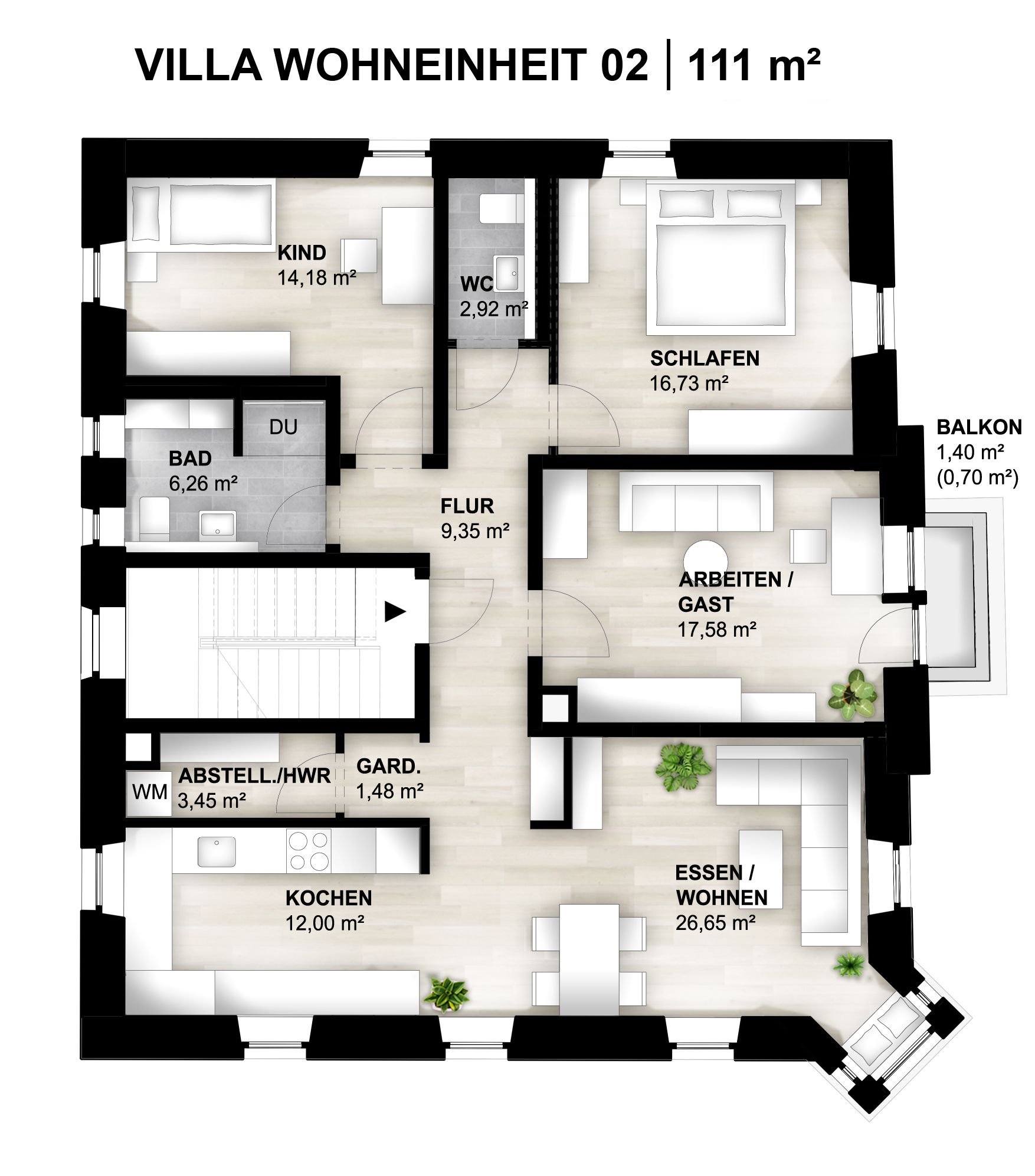 Wohnung zum Kauf provisionsfrei als Kapitalanlage geeignet 399.000 € 3 Zimmer 111 m²<br/>Wohnfläche Bonnstraße 4 Walldürn Walldürn 74731