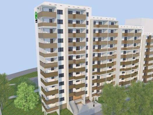 Wohnung zur Miete 700 € 4 Zimmer 73,7 m² 6. Geschoss frei ab 01.04.2026 Unterplan 2 Innenstadt Halle (Saale) 06110