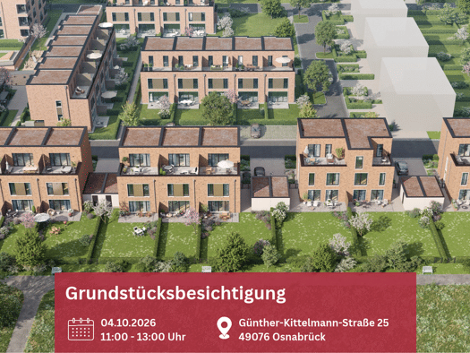 Reihenmittelhaus zum Kauf provisionsfrei 579.000 € 4 Zimmer 135 m² 186 m² Grundstück Atter Osnabrück 49076