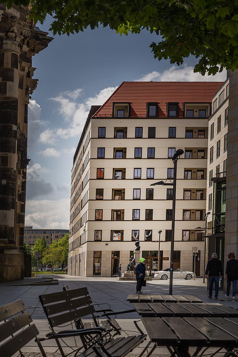 Wohnung zur Miete 656 € 1 Zimmer 42 m²<br/>Wohnfläche Kramergasse 10 Innere Altstadt-Ost Dresden 01067