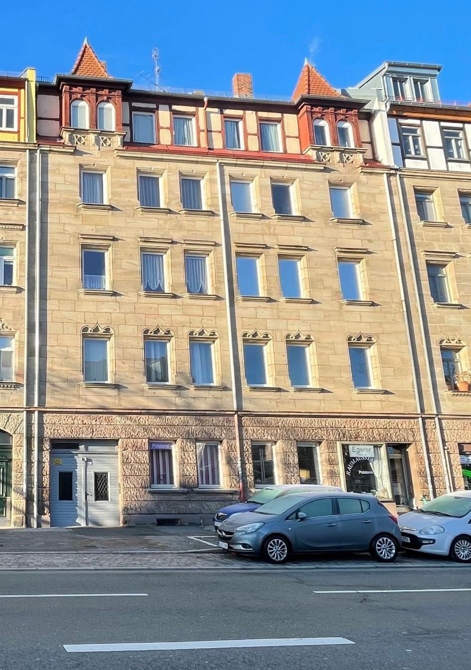 Wohnung zur Miete 595 € 3 Zimmer 55 m²<br/>Wohnfläche 1.<br/>Geschoss 15.01.2025<br/>Verfügbarkeit Erlanger Straße 75 Ronhof 153 Fürth 90765