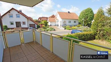 Wohnung zur Miete 620 € 3 Zimmer 80 m² frei ab sofort Am Bornrain 6 Holzhausen Edermünde / Holzhausen am Hahn 34295