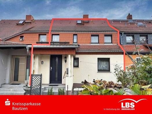 Reihenmittelhaus zum Kauf 135.000 € 3 Zimmer 77 m² 230 m² Grundstück frei ab sofort Bautzen 02625