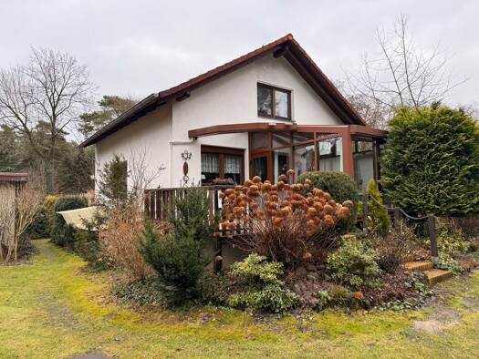 Einfamilienhaus zum Kauf provisionsfrei 450.000 € 4,5 Zimmer 132 m² 679 m² Grundstück Anglerweg 4 Dolgenbrodt Heidesee 15754