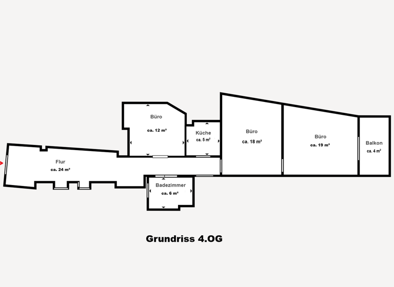 Büro zum Kauf 165.000 € 3 Zimmer 85 m² Bürofläche Ostertor Bremen 28203