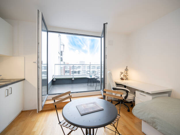 Wohnung zum Kauf 400.000 € 1 Zimmer 25 m² 6. Geschoss Au-Haidhausen München 81677