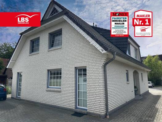 Doppelhaushälfte zum Kauf 294.900 € 4 Zimmer 105 m² 437 m² Grundstück frei ab sofort Hoykenkamp Ganderkesee 27777