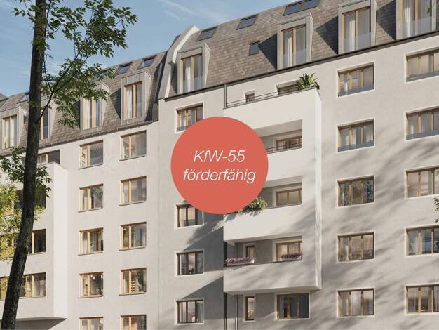 Wohnung zum Kauf - Neubau provisionsfrei 299.900 € 2 Zimmer 45,5 m² 1. Geschoss Neusser Str. 367 Nippes Nippes 50733