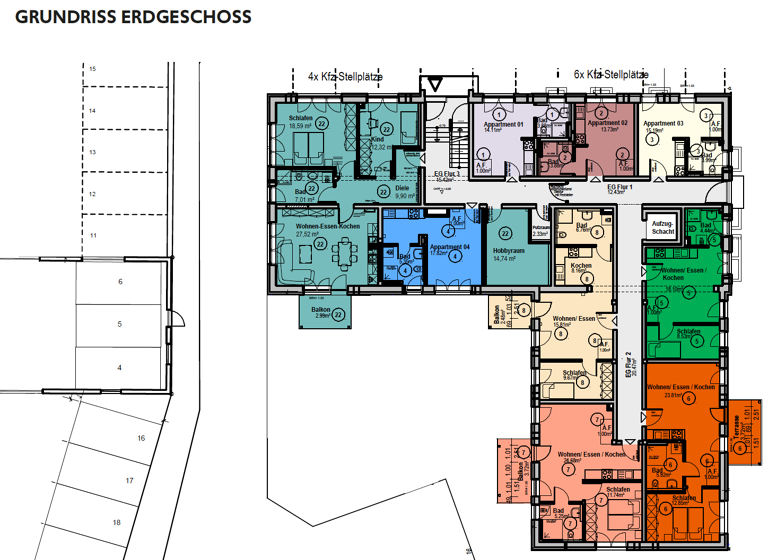 Wohnung zum Kauf 96.772 € 1 Zimmer 18,6 m²<br/>Wohnfläche EG<br/>Geschoss Donauwörth Donauwörth 86609